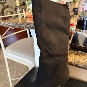 INC International Concepts Black Heeled Boots